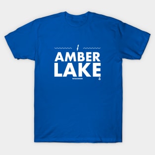 Oneida County, Vilas County, Wisconsin - Amber Lake (Squaw Lake) T-Shirt